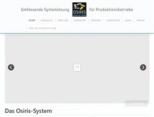 Tablet Screenshot of osiris-software.de